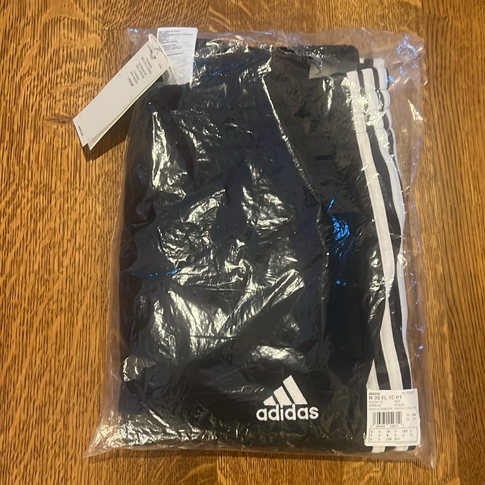 NWT ADIDAS REGULAR FIT COUPE STANDARD PANTS MENS MEDIUM